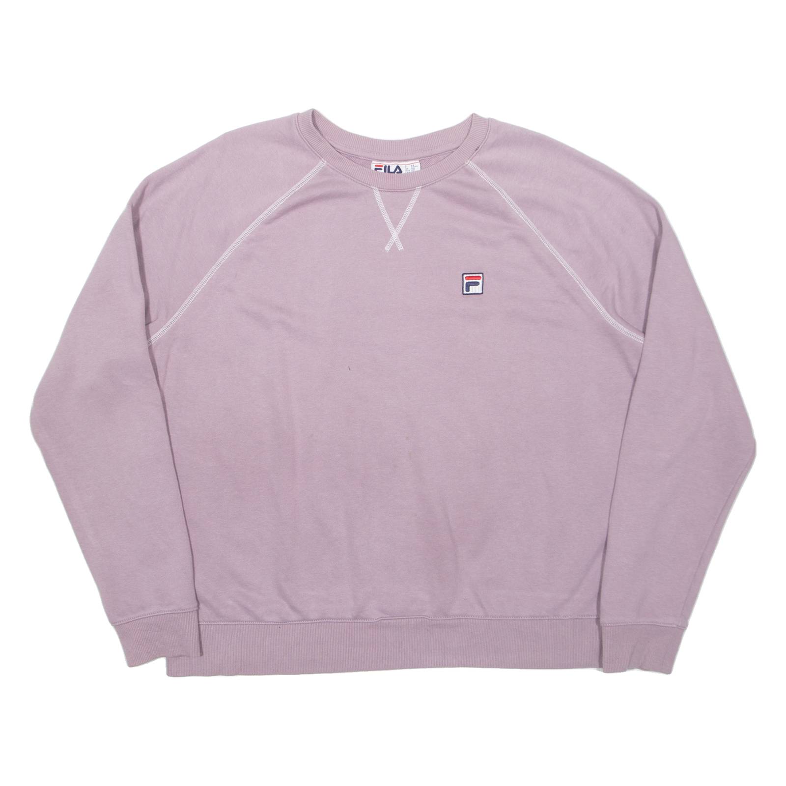FILA Womens Sweatshirt Purple 2XL
