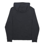 UMBRO Mens Black & Orange Zip Up Hoodie M Sportswear Casual Cotton Sweatshirt