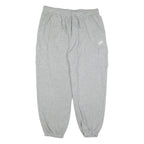 ADIDAS Mens Joggers Grey XL W36 L28 Cotton Blend Regular Fit Straight Leg Cargo