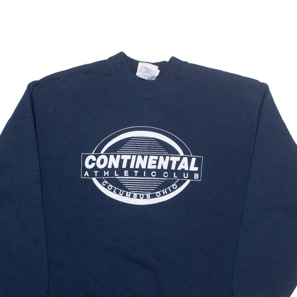 MEMBER'S MARK Continental Athletic Club Ohio Mens Sweatshirt Blue USA L