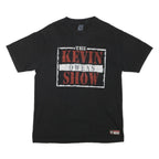 WWE Mens Black Kevin Owens Show Graphic T-Shirt L Crew Neck Short Sleeve