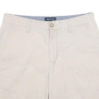 NAUTICA Mens Shorts Beige Casual Plain M W31 Classic Cotton Comfortable