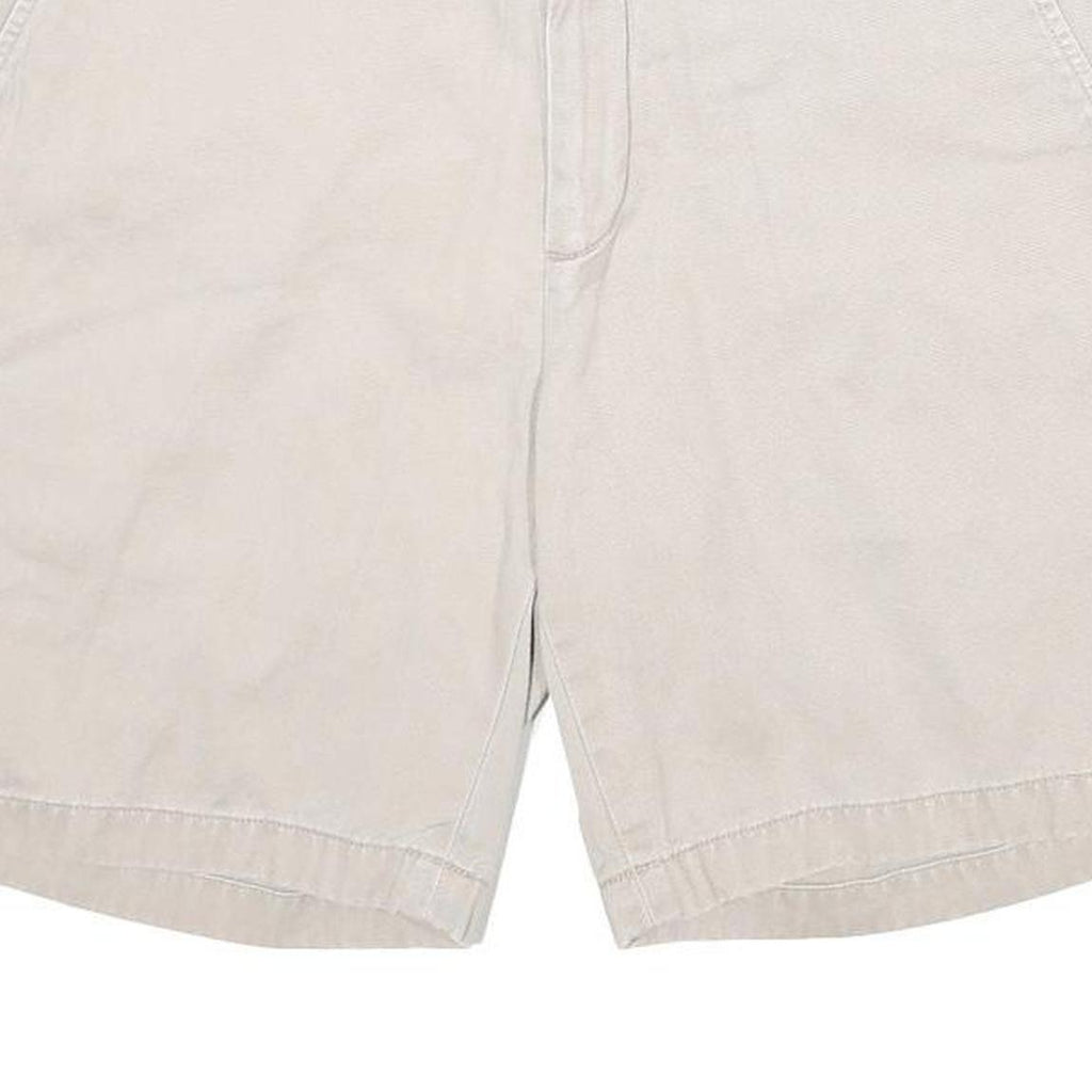 NAUTICA Mens Shorts Beige Casual Plain M W31 Classic Cotton Comfortable