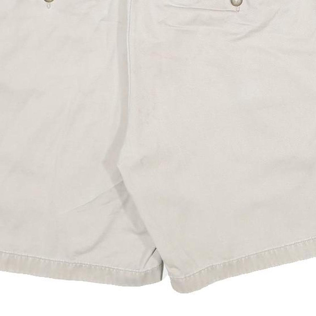 NAUTICA Mens Shorts Beige Casual Plain M W31 Classic Cotton Comfortable