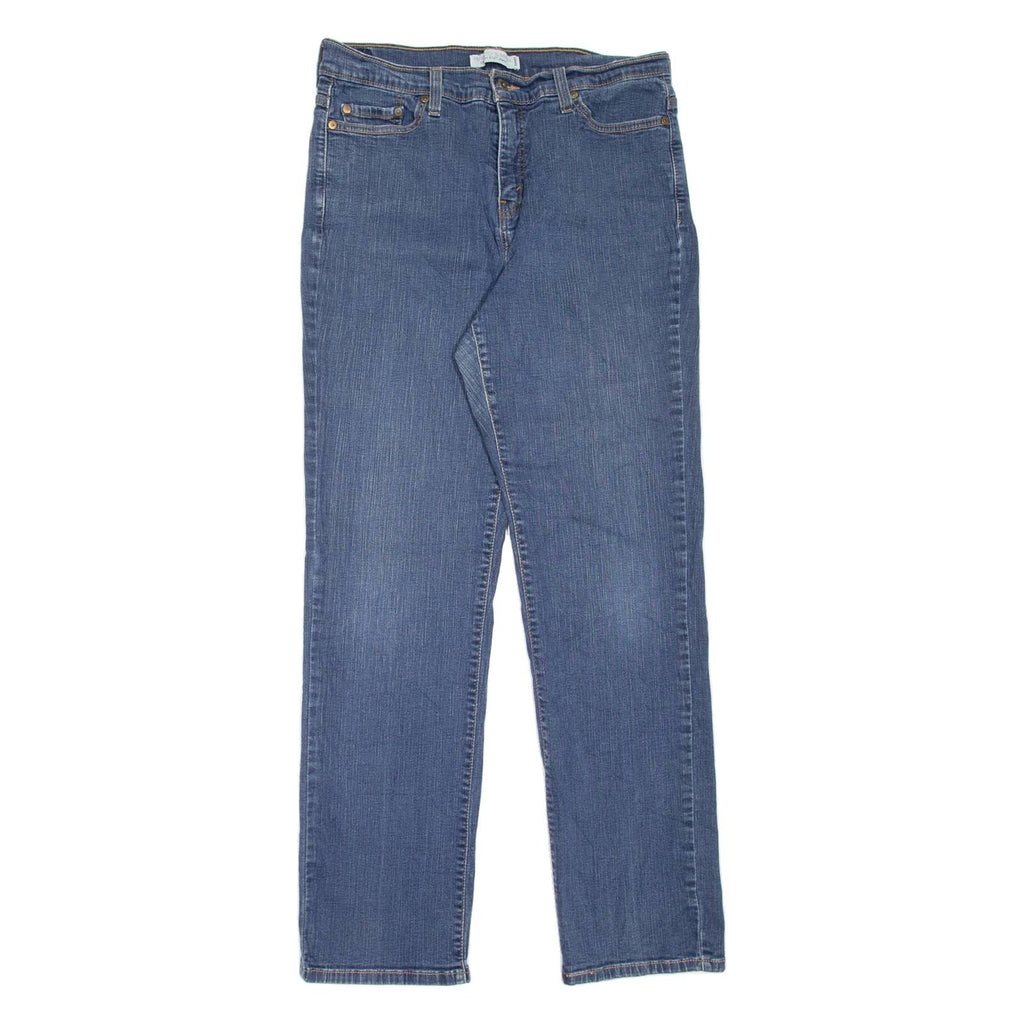 LEVI'S 512 Perfectly Slimming Womens Jeans Blue Regular Straight W30 L31