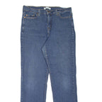 LEVI'S 512 Perfectly Slimming Womens Jeans Blue Regular Straight W30 L31