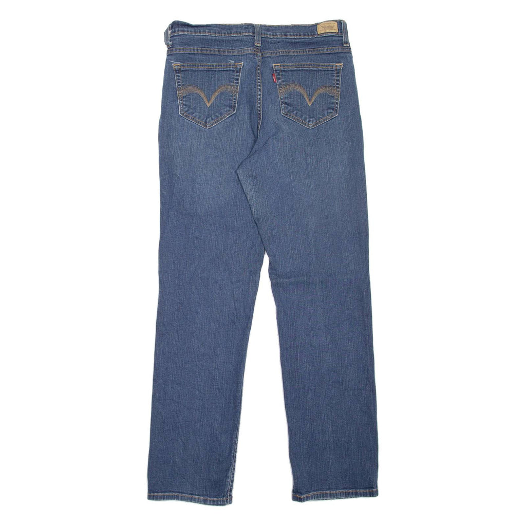 LEVI'S 512 Perfectly Slimming Womens Jeans Blue Regular Straight W30 L31