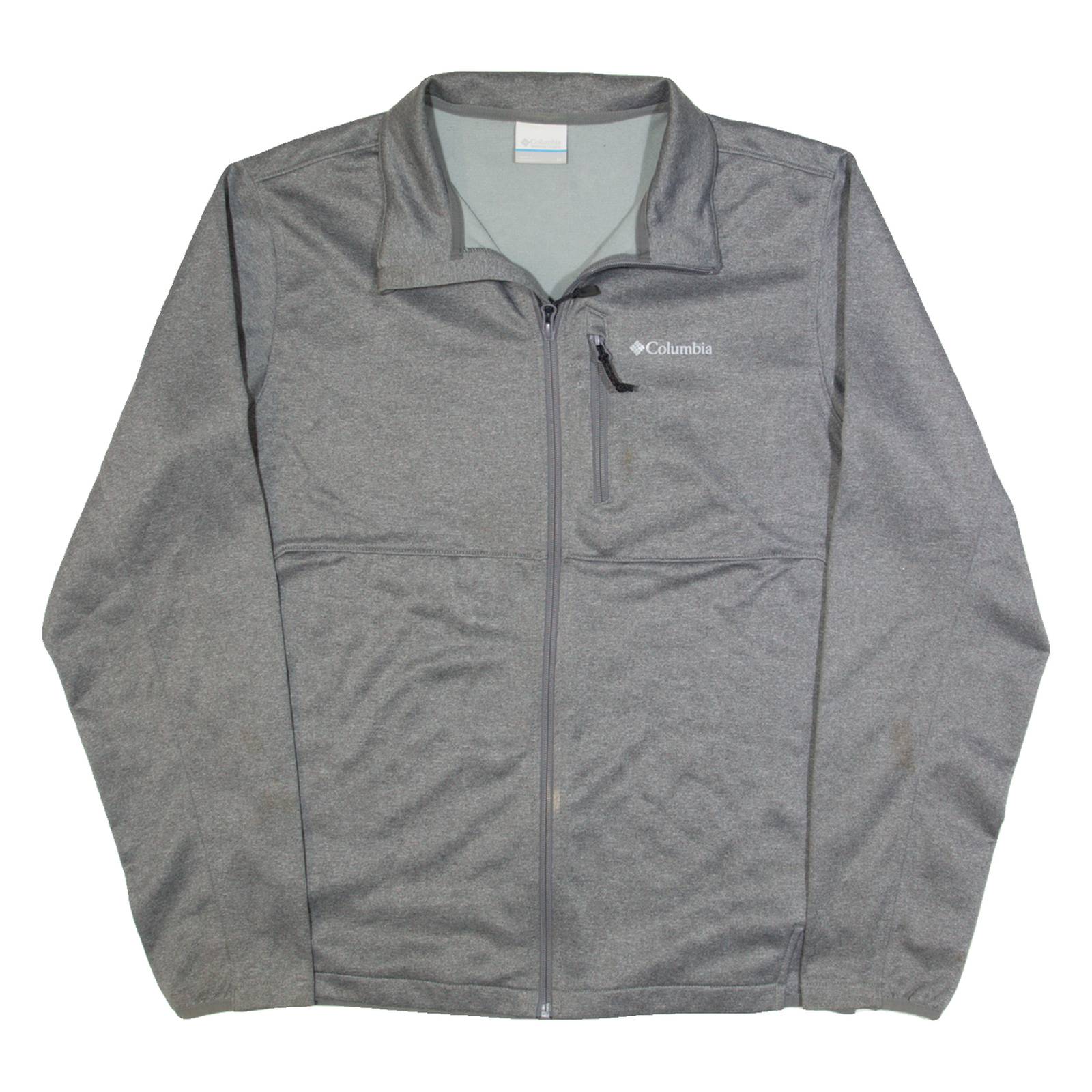 COLUMBIA Mens Track Jacket Grey M