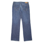 HILFIGER DENIM Cassandra Womens Jeans Blue Regular Straight Stone Wash W30 L34
