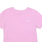VANS Womens Pink Graphic T-Shirt M Short Sleeve Crew Neck Cotton Blend