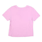 VANS Womens Pink Graphic T-Shirt M Short Sleeve Crew Neck Cotton Blend