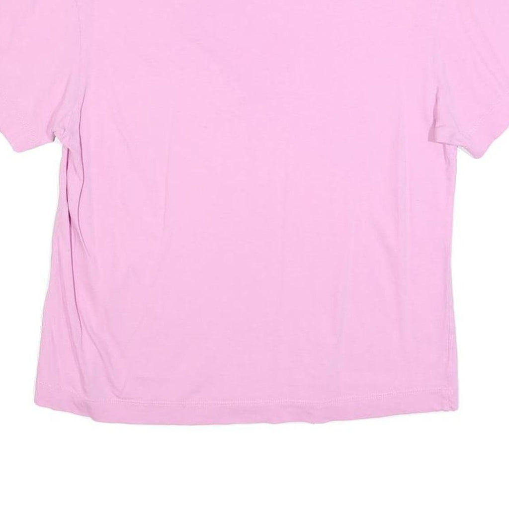 VANS Womens Pink Graphic T-Shirt M Short Sleeve Crew Neck Cotton Blend