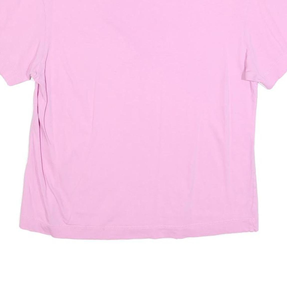 VANS Womens Pink Graphic T-Shirt M Short Sleeve Crew Neck Cotton Blend