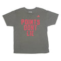 ADIDAS POINTS DONT LIE Mens T-Shirt Grey L