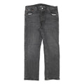 LEVI'S 501 Mens Jeans Black Regular Straight Denim Medium W32 L27 Classic Button