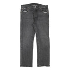 LEVI'S 501 Mens Jeans Black Regular Straight Denim Medium W32 L27 Classic Button