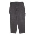 CARHARTT Mens Cotton Blend Black Workwear Regular Straight Trousers W34 L34