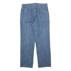 BASIC DENIM Womens Blue Relaxed Straight Denim Medium W29 L28 Casual Everyday