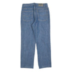 BASIC DENIM Womens Blue Relaxed Straight Denim Medium W29 L28 Casual Everyday