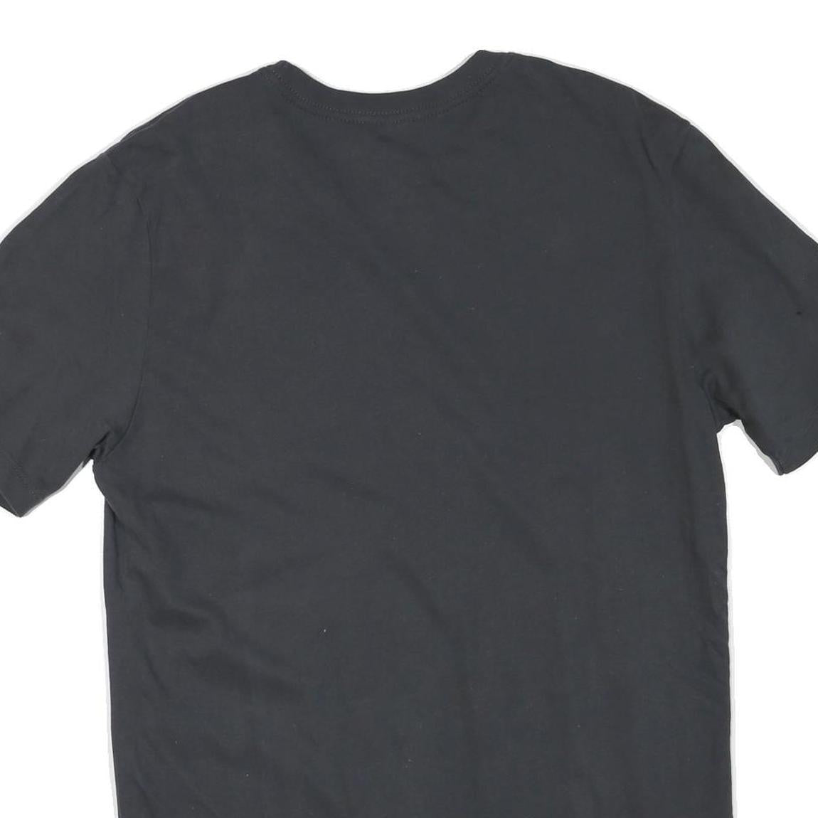 NIKE Womens Black Running T-Shirt L Short Sleeve Crew Neck Sports Casual Cotton