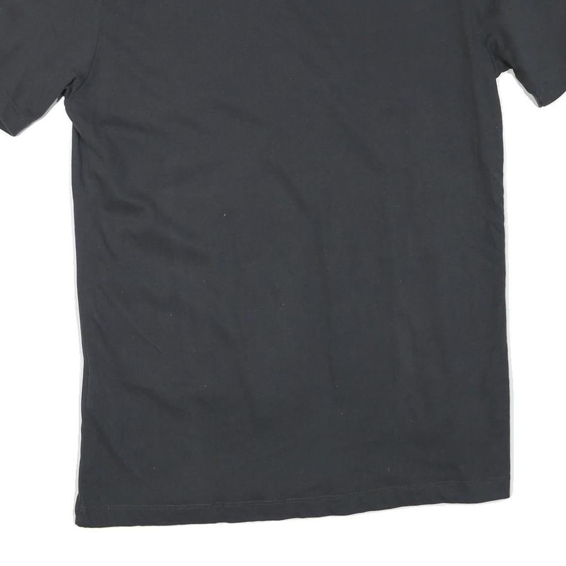 NIKE Womens Black Running T-Shirt L Short Sleeve Crew Neck Sports Casual Cotton