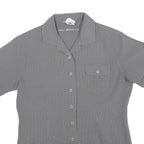 MAMMUT Womens Grey & Black Check Shirt L Outdoor Lightweight Breathable