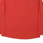 FILA Womens Red Crew Neck UK 16 Cotton Blend Pullover Sweatshirt Casual