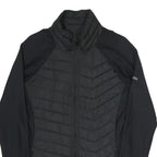 COLUMBIA Womens Black Shell Jacket L Polyester Blend Zip Outdoor Activewear