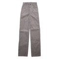 Womens Corduroy Trousers Grey Slim Bootcut W24 L35