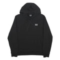 EA7 EMPORIO ARMANI Mens Black Hoodie XL Cotton Blend Pullover Drawstring Casual