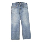 SILVER Womens Jeans Blue Regular Straight Denim Medium W32 L32 Classic Cotton