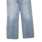 SILVER Womens Jeans Blue Regular Straight Denim Medium W32 L32 Classic Cotton