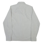 TED BAKER Mens Plain Shirt Grey Long Sleeve M