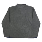 NHL Womens Grey Sweatshirt Jacket L Polyester Plain Casual Athletic Sportswear