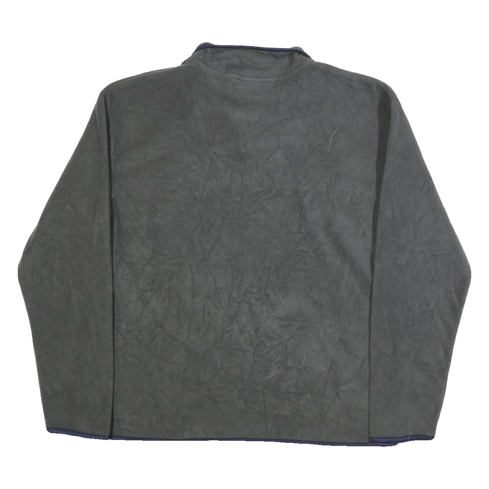 NHL Womens Grey Sweatshirt Jacket L Polyester Plain Casual Athletic Sportswear