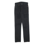 LEVI'S 501 Mens Black Regular Straight Denim W29 L34 Classic Button Fly Jeans