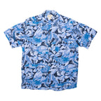 PAUANA JACK Cars Mens Shirt Blue Floral M