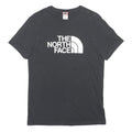 THE NORTH FACE Mens Black T-Shirt S Short Sleeve Crew Neck Logo Print Cotton