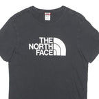 THE NORTH FACE Mens Black T-Shirt S Short Sleeve Crew Neck Logo Print Cotton