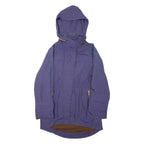 SEVEN Womens Rain Jacket Purple Nylon Hooded S