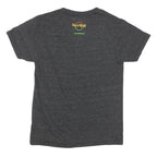 HARD ROCK CAFE Mens Grey Bob Marley Graphic T-Shirt XS Short Sleeve Crew Neck
