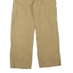CARHARTT Mens Cotton Blend Beige Regular Fit Straight Leg Trousers W32 L30