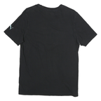 PUMA Mens Black Graphic T-Shirt M Short Sleeve Crew Neck Cotton Blend Casual