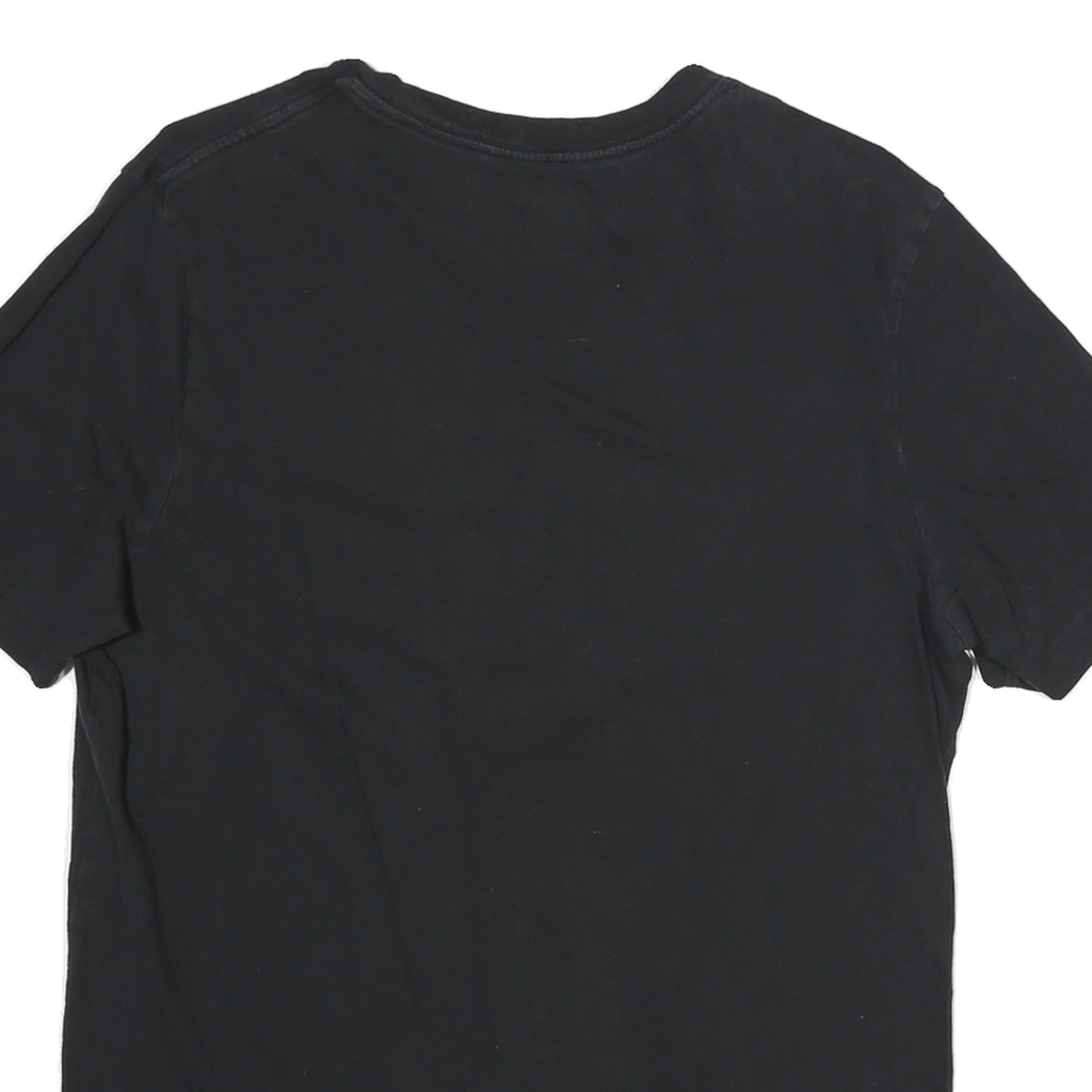 PUMA Mens Black Graphic T-Shirt M Short Sleeve Crew Neck Cotton Blend Casual