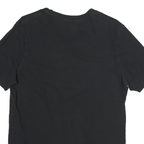 PUMA Mens Black Graphic T-Shirt M Short Sleeve Crew Neck Cotton Blend Casual