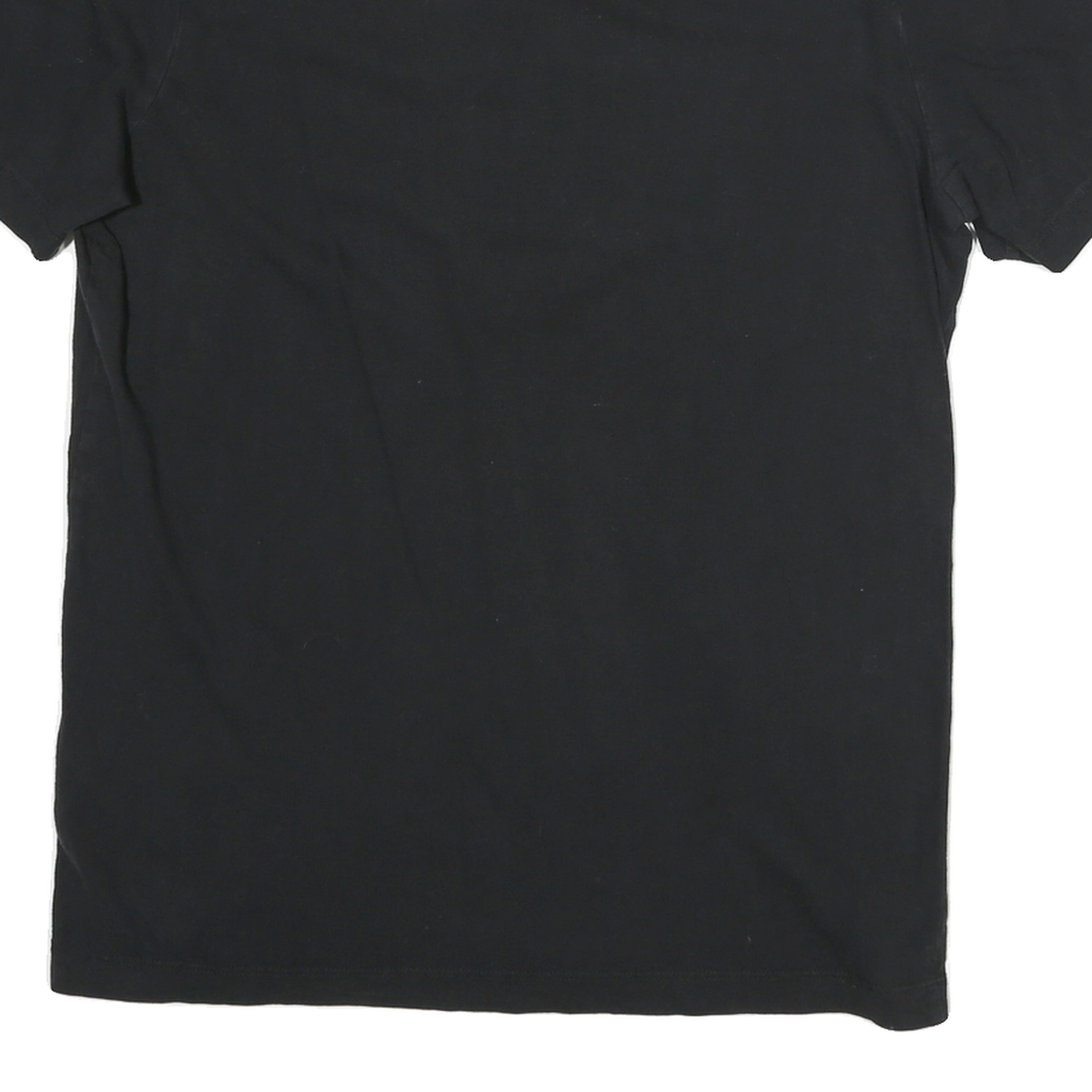 PUMA Mens Black Graphic T-Shirt M Short Sleeve Crew Neck Cotton Blend Casual