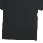 PUMA Mens Black Graphic T-Shirt M Short Sleeve Crew Neck Cotton Blend Casual