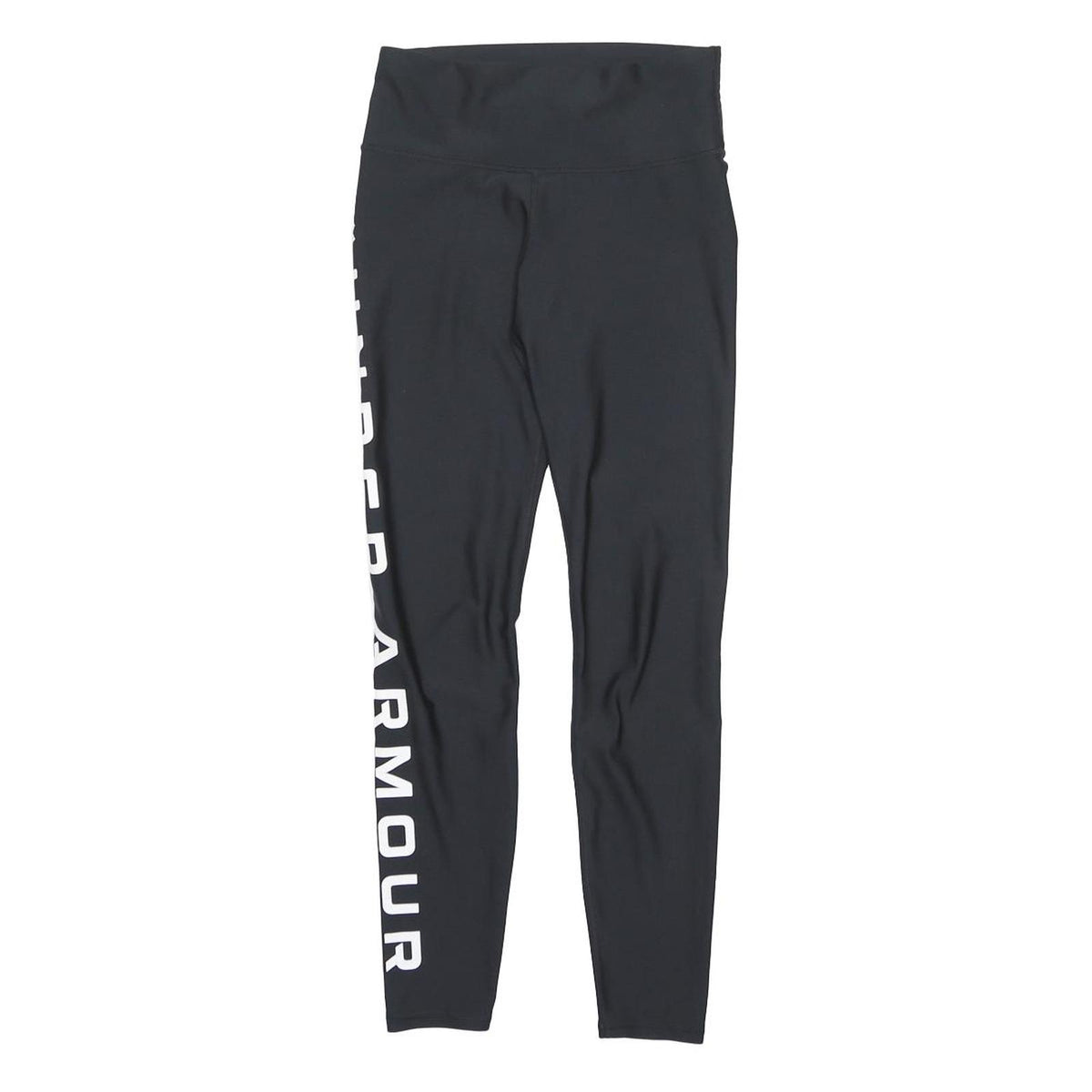 UNDER ARMOUR Womens Black Joggers Slim Tapered S W24 L28 Logo Print