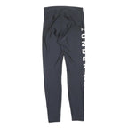 UNDER ARMOUR Womens Black Joggers Slim Tapered S W24 L28 Logo Print