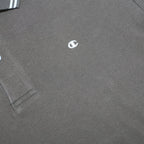 CHAMPION Mens Brown Polo Shirt Short Sleeve Plain M Cotton Blend Casual